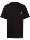 Carhartt Wip American Script Logo-embroidered Cotton T-shirt