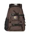 Carhartt Canvas Kickflip Backpack Adjustable Straps In Brown