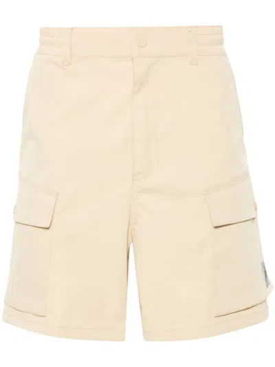 Carhartt Wip Balto Short In Beige