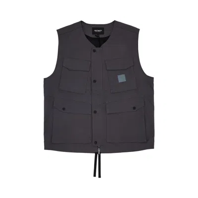 Pre-owned Carhartt Wip Balto Vest 'graphite' | Grey | Men's Size Xl