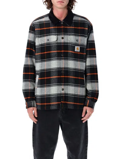 Carhartt Wip Baris Shirt Jac In Black