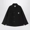 Carhartt Barnett Jacket Front Pocket Long Sleeves In Black