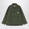 Carhartt Button-fastening Pocket-detail Military Jacket In Green