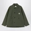 Carhartt Button-fastening Pocket-detail Military Jacket In Green
