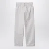 Carhartt Single Knee Pant Sonyc Silver In Cotton