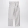 Carhartt Single Knee Pant Sonyc Silver In Cotton