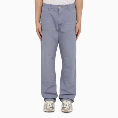 CARHARTT CARHARTT WIP  BAY BLUE DOUBLE KNEE PANT