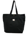 Carhartt Wip Bayfield Organic Cotton Tote In Black
