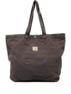 Carhartt Bayfield Tote Bag Front Pocket Design In Brown