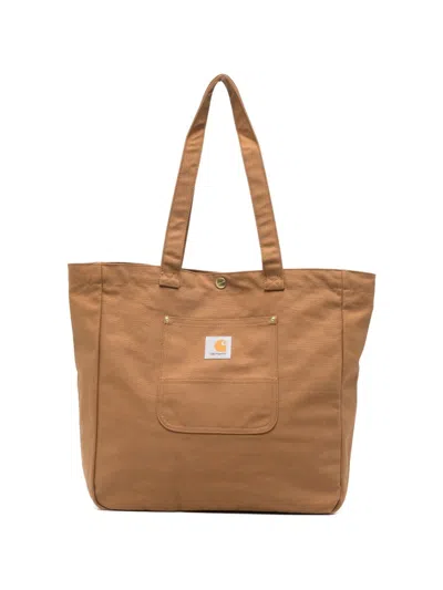 Carhartt Wip Bayfield Tote Bag In Brown