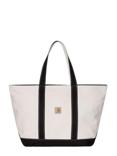 Carhartt Wip Beach Tote Bag In White