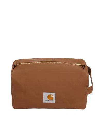 Carhartt Washbag In Canvas In Hzxx