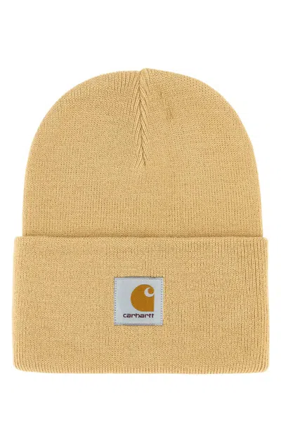 Carhartt Wip Beige Acrylic Watch Hat