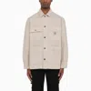 Carhartt Veste Garrison Tonic Stone Dyed In Green