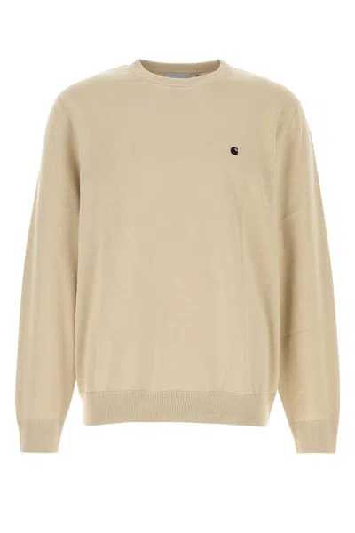CARHARTT CARHARTT WIP BEIGE COTTON MADISON SWEATER