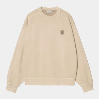 Carhartt Wip Beige Cotton Nelson Sweat