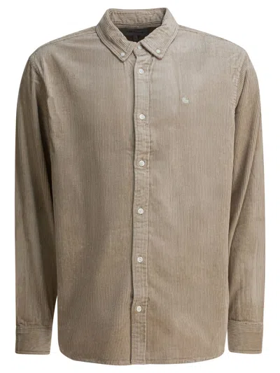 CARHARTT CARHARTT WIP BEIGE COTTON SHIRT