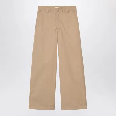 Carhartt Wip  Beige Craft Trousers In Neutral