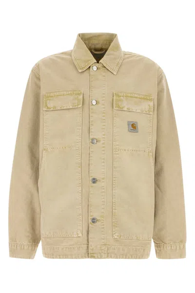 CARHARTT CARHARTT WIP BEIGE DENIM OG ARCTIC JACKET