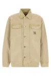 Carhartt Og Arctic Jacket In Denim Beige  Uomo In Brown