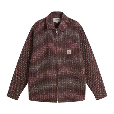 Pre-owned Carhartt Wip Bellamy Check Shirt Jacket 'tobacco' | Brown | Men's Size S