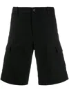 Carhartt Cargo Shorts With Back And Side Pockets In Black