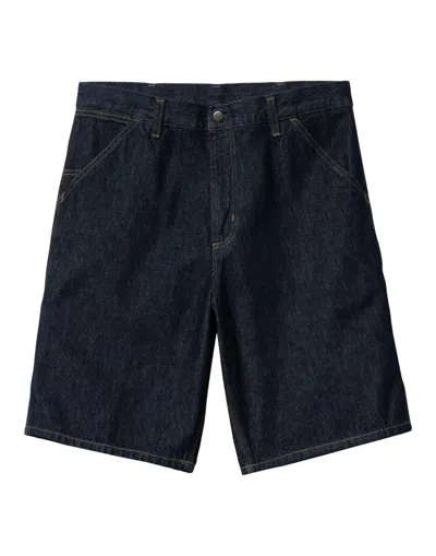Carhartt Wip Bermuda In Blue