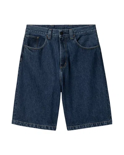 Carhartt Bermuda Brandon Blue Stone Washed