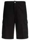 Carhartt Wip Bermuda Cargo In Black