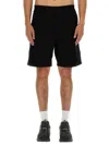 Carhartt Flint Shorts With Back And Side Pockets In Black