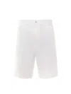 Carhartt Single Knee Bermuda Shorts In White