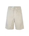Carhartt Bermuda Single Knee Fleur De Sel