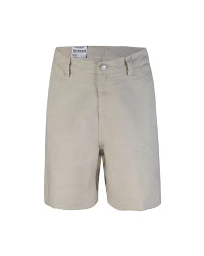 Carhartt Walter Single Knee Short Natural In Toni Neutri