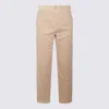 Carhartt Man Pants Sand Size M Organic Cotton In Wall