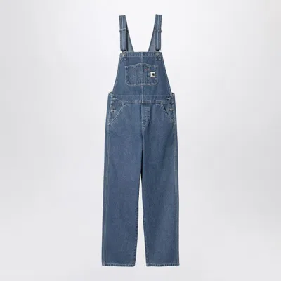 CARHARTT CARHARTT WIP BIB OVERALL STRAIGHT BLUE