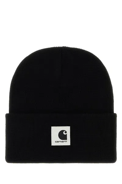 Carhartt Wip Black Acrylic W' Ashley Beanie