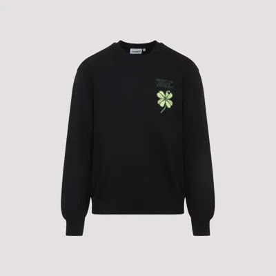 Carhartt Wip Black Clover Cotton Sweatshirt