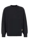 Carhartt Hudson Black Sweatshirt In Blue