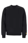 Carhartt Black Cotton Blend Chase Sweat