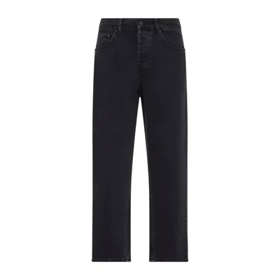 Carhartt Wip Black Cotton Newel Pant