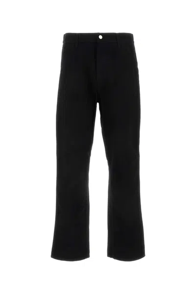 Carhartt Wip Black Cotton Single Knee Pant