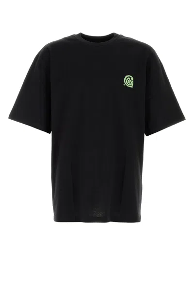 CARHARTT CARHARTT WIP BLACK COTTON S/S HELIX T-SHIRT