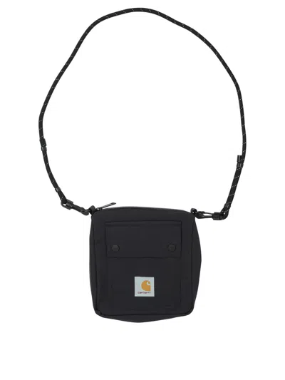 Carhartt Wip Black Elastane Shoulder Bag