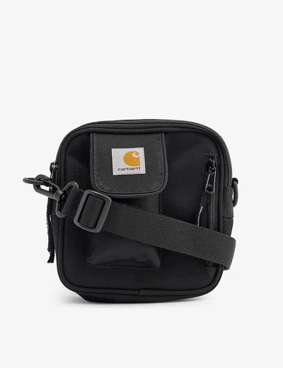 Carhartt Wip Black Essentials Small Recycled-polyester Cross-body Bag