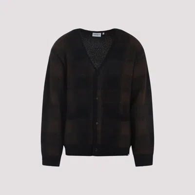 CARHARTT CARHARTT WIP BLACK EVERSON ALPACA CARDIGAN