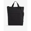 CARHARTT CARHARTT WIP BLACK NEWHAVEN LOGO-EMBROIDERED COTTON-CANVAS TOTE BAG