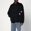 Carhartt Work In Progress Og Arcan Graphic Organic Cotton Canvas Jacket In Black
