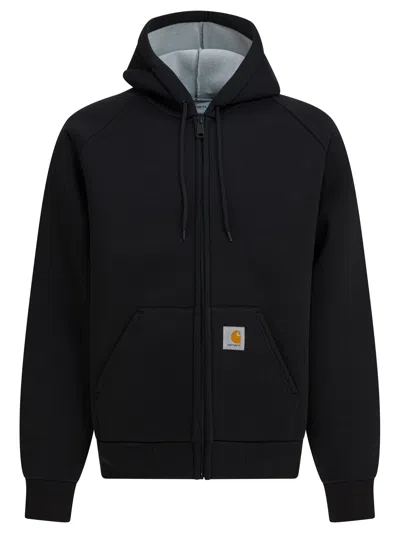 CARHARTT CARHARTT WIP BLACK POLYESTER COTTON JACKET