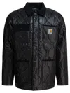 Carhartt Wip Black Polyester Jacket In Black