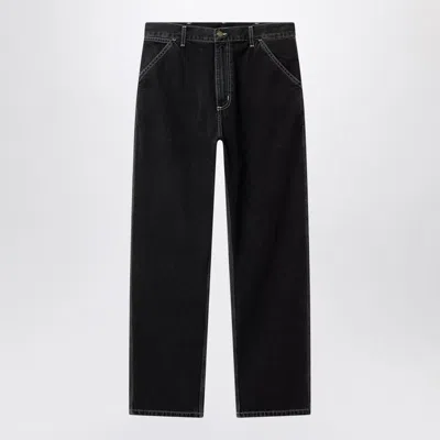 CARHARTT CARHARTT WIP  BLACK SIMPLE PANT